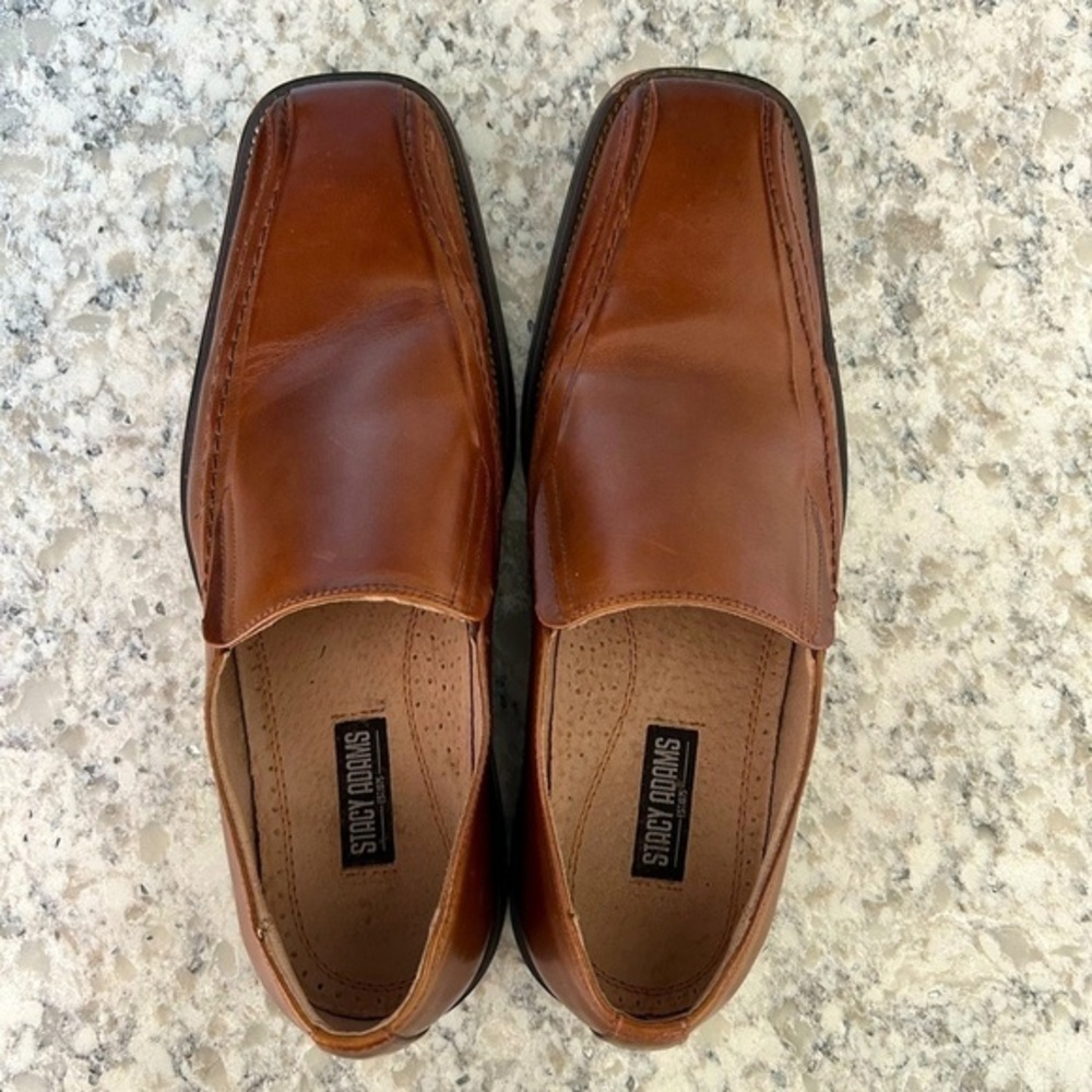 STACY ADAMS Leather Men's Loafers